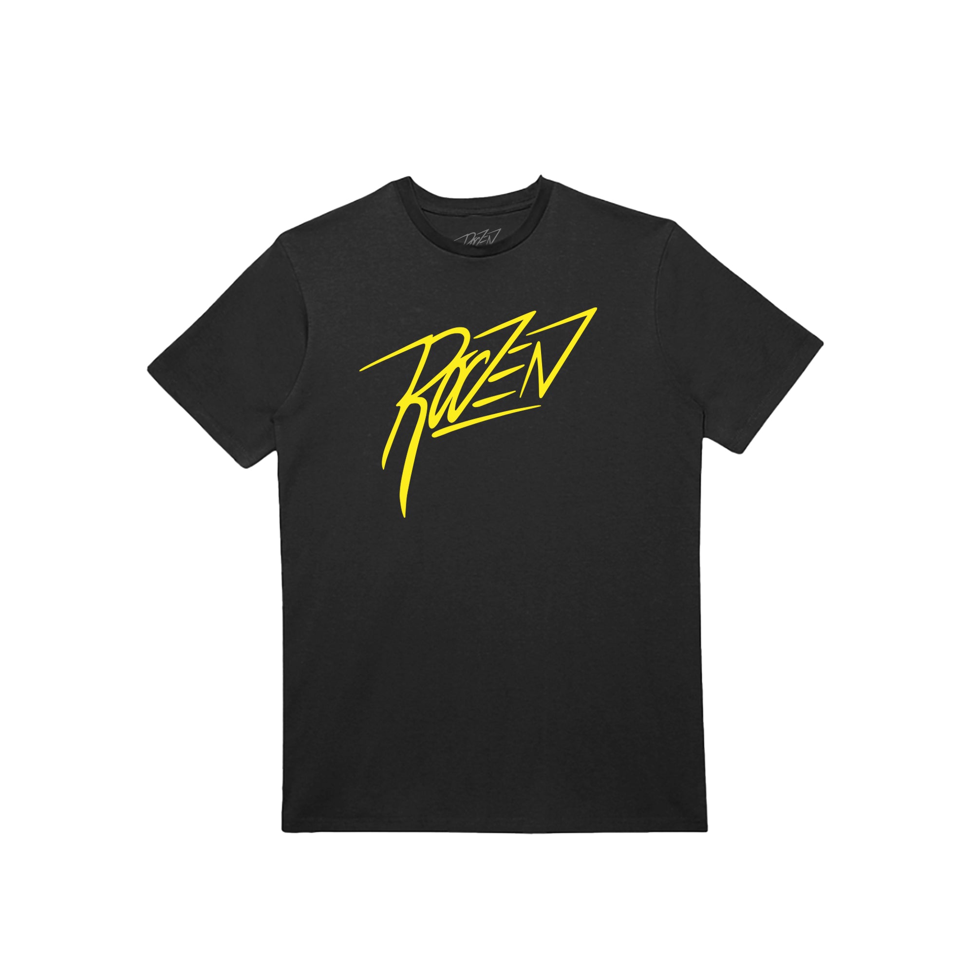 Signature Tee - Black / Yellow – Ken Roczen