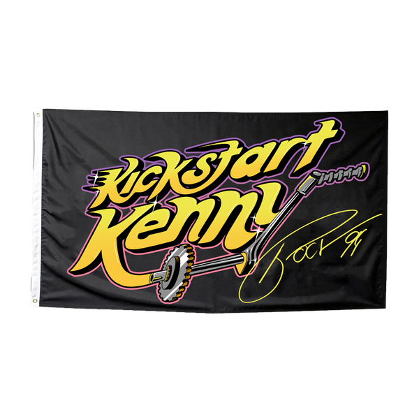 Kickstart Kenny Flag - 3'x5'