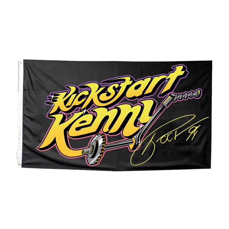 Kickstart Kenny Flag - 3'x5'