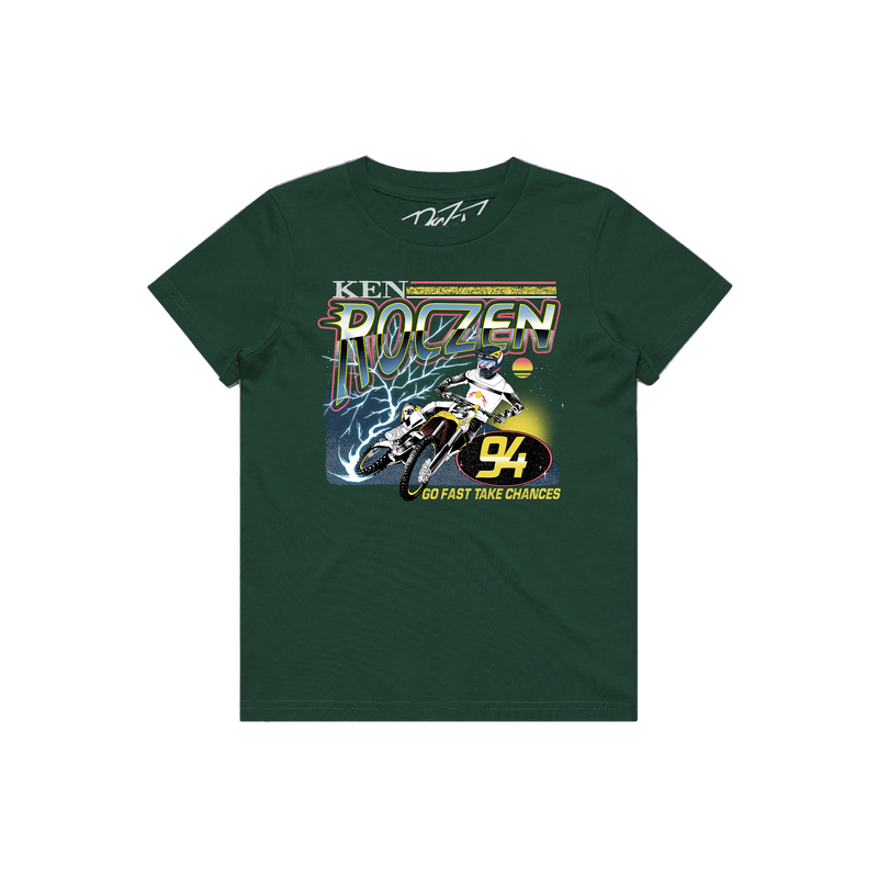 Speedway Youth Tee - Forest