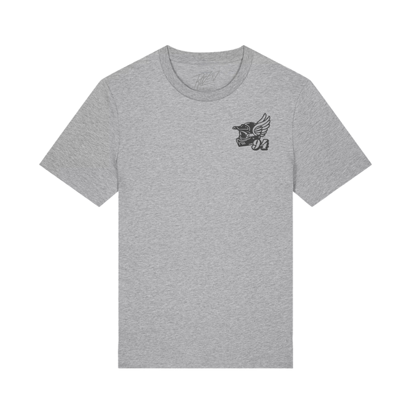 94 Flight S/S Tee - Heather Grey