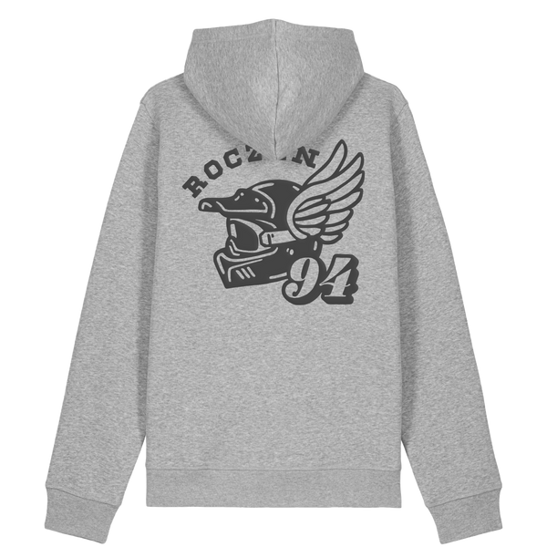 94 Flight Hoodie - Heather Grey