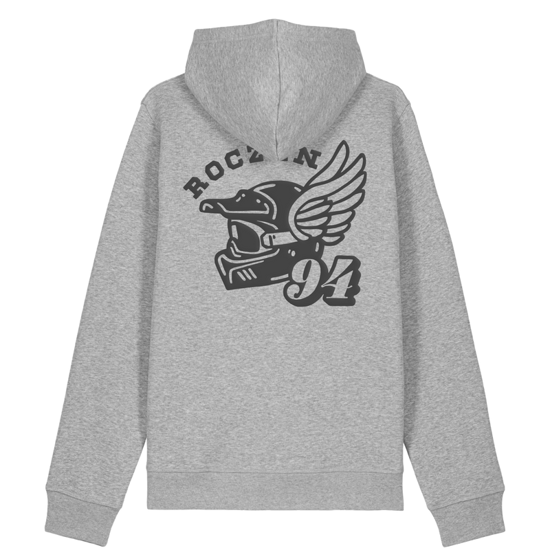 94 Flight Hoodie - Heather Grey