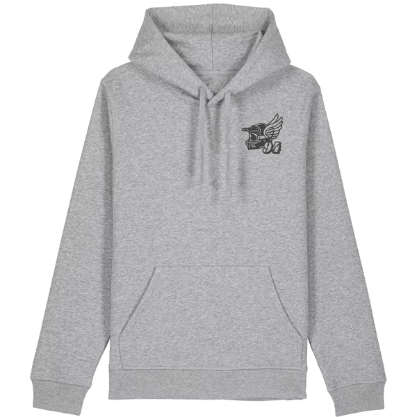 94 Flight Hoodie - Heather Grey
