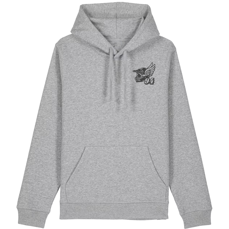 94 Flight Hoodie - Heather Grey