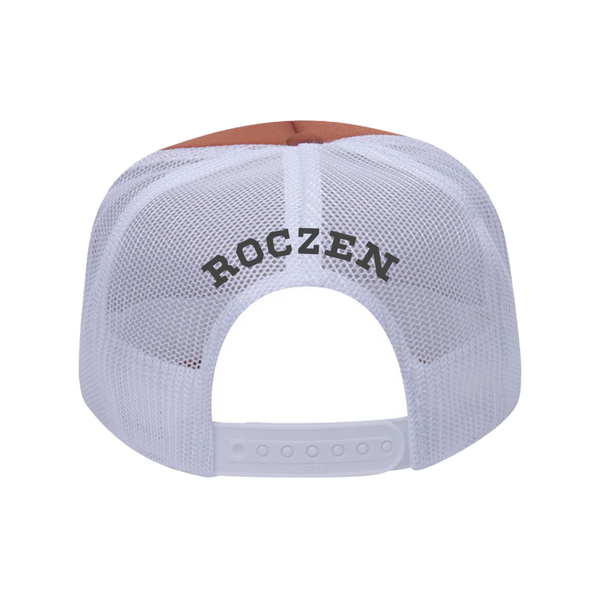 94 Flight Foam Trucker Hat - Burnt Orange / White