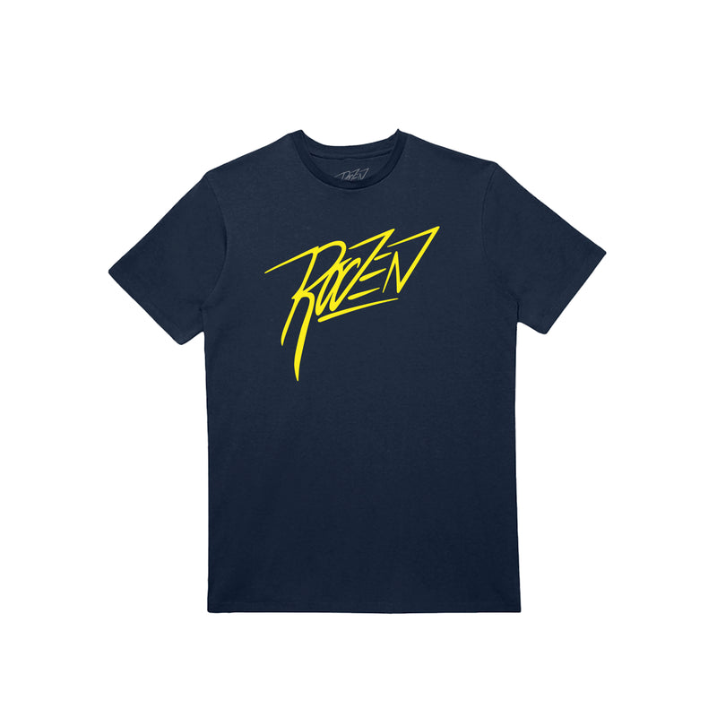 kenken Tシャツ RIZE XXL Signature Tee - Navy / Yellow – Ken Roczen