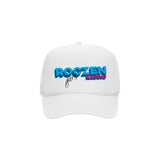 Vintage Roczen Trucker Hat - White
