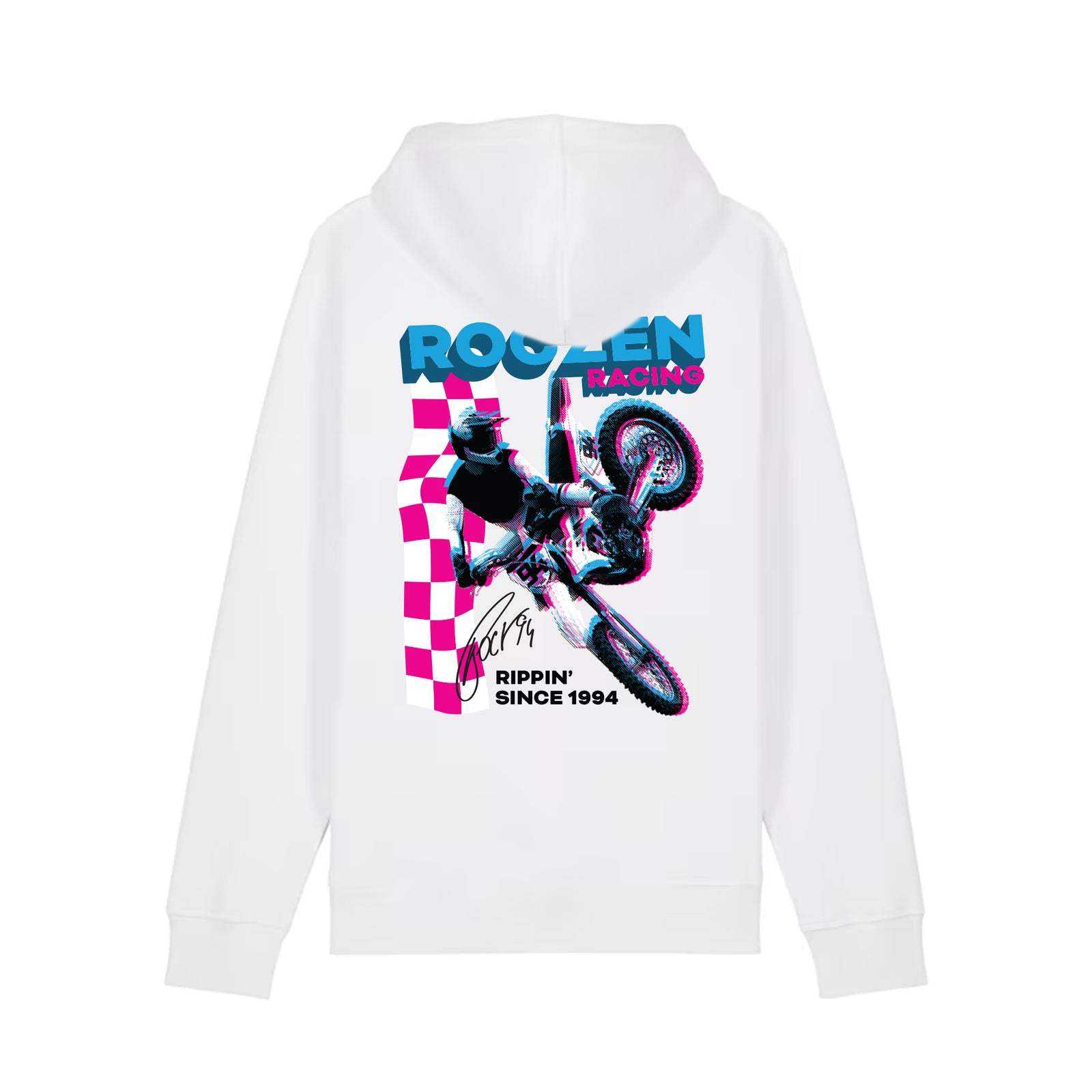 Vintage Roczen Hoodie - White – Ken Roczen
