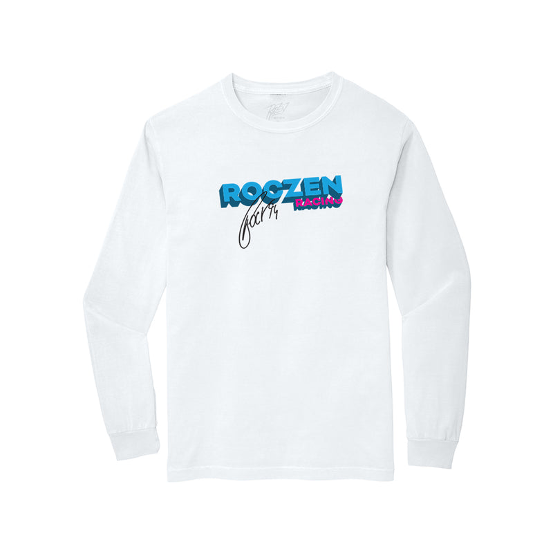 Vintage Roczen L/S Tee - White