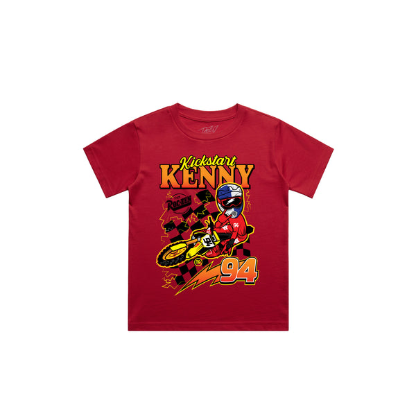 Roczen McQueen S/S Tee - Red (YOUTH)