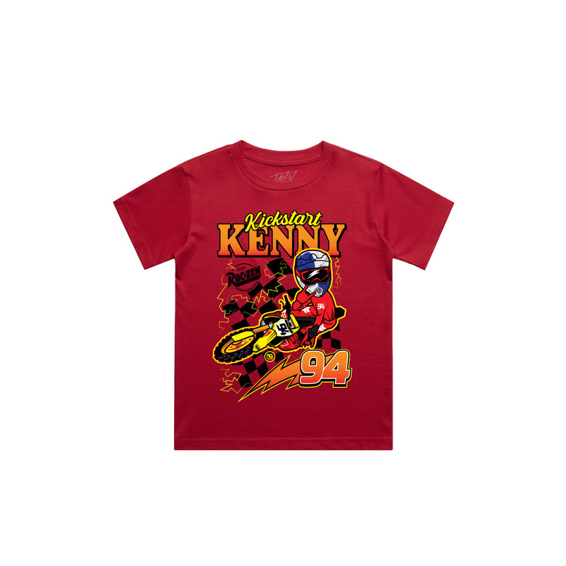 Roczen McQueen S/S Tee - Red (YOUTH)