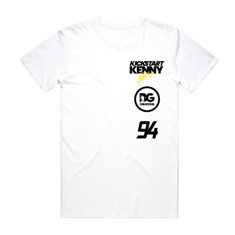 Race Day Tee - White