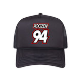 ROCZEN94 Foam Trucker Hat - Black