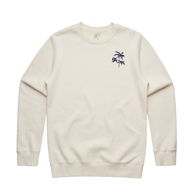 Off Season Vibes Crewneck Sweatshirt - Natural
