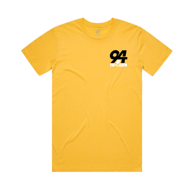 Electric Wave S/S Tee - Yellow