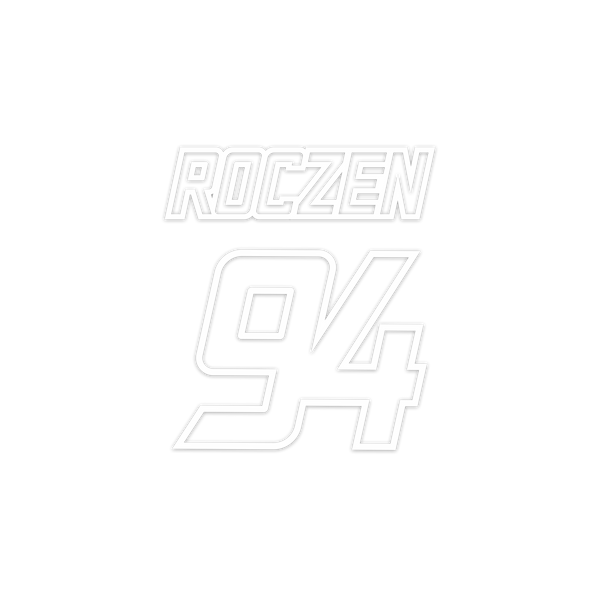 Ken Roczen KR94 Decal - White (4"x4.5")